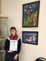Лауреат I степени В. Брюхова