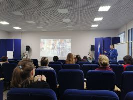 Лекция преподавателя колледжа А.В. Коршунова