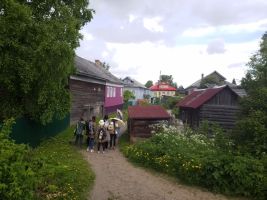 В деревне Пустошь